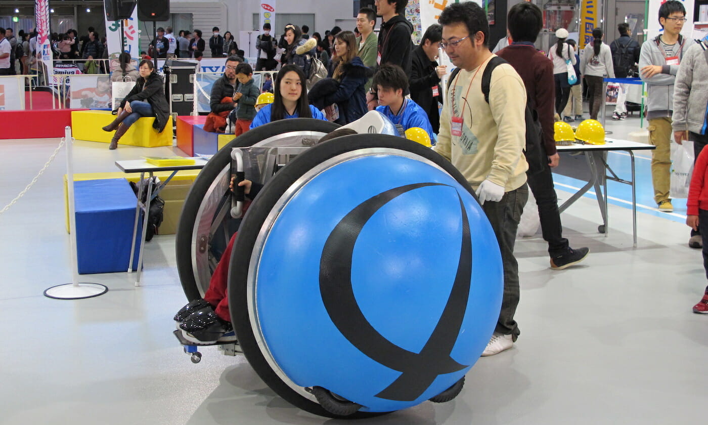 Prototipos en el museo de Ciencia de Odaiba