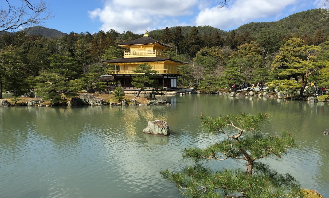 Templo del Pabellón Dorado, Kioto