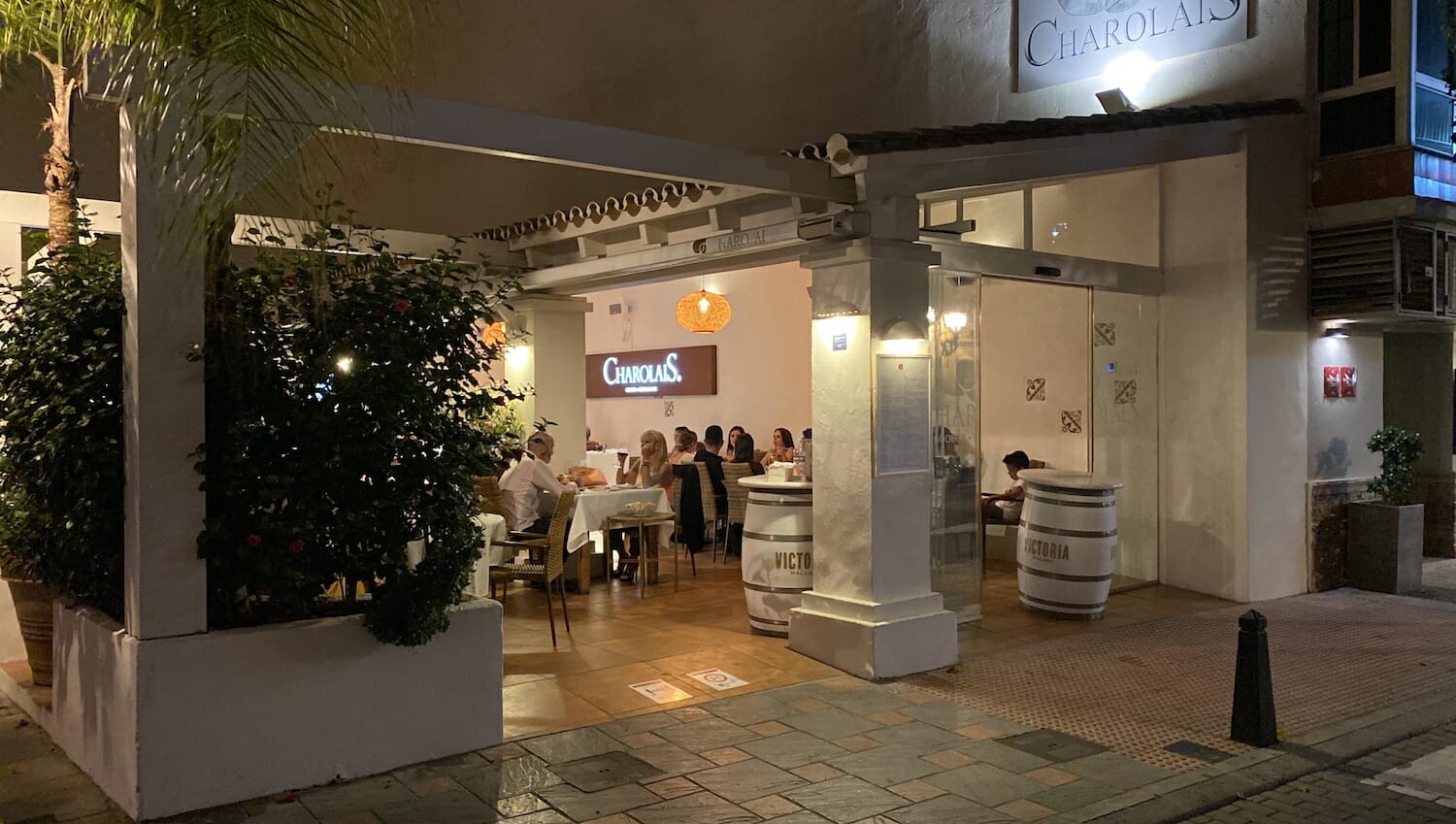 Restaurante con terraza Charolais Fuengirola