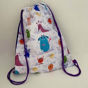 Mochila Saco para niños – Monstruos