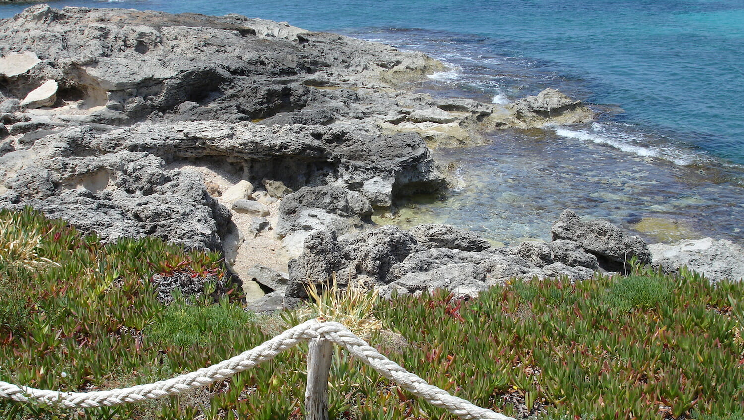 Rocas-y-vegetación-junto-al-mar-Formentera
