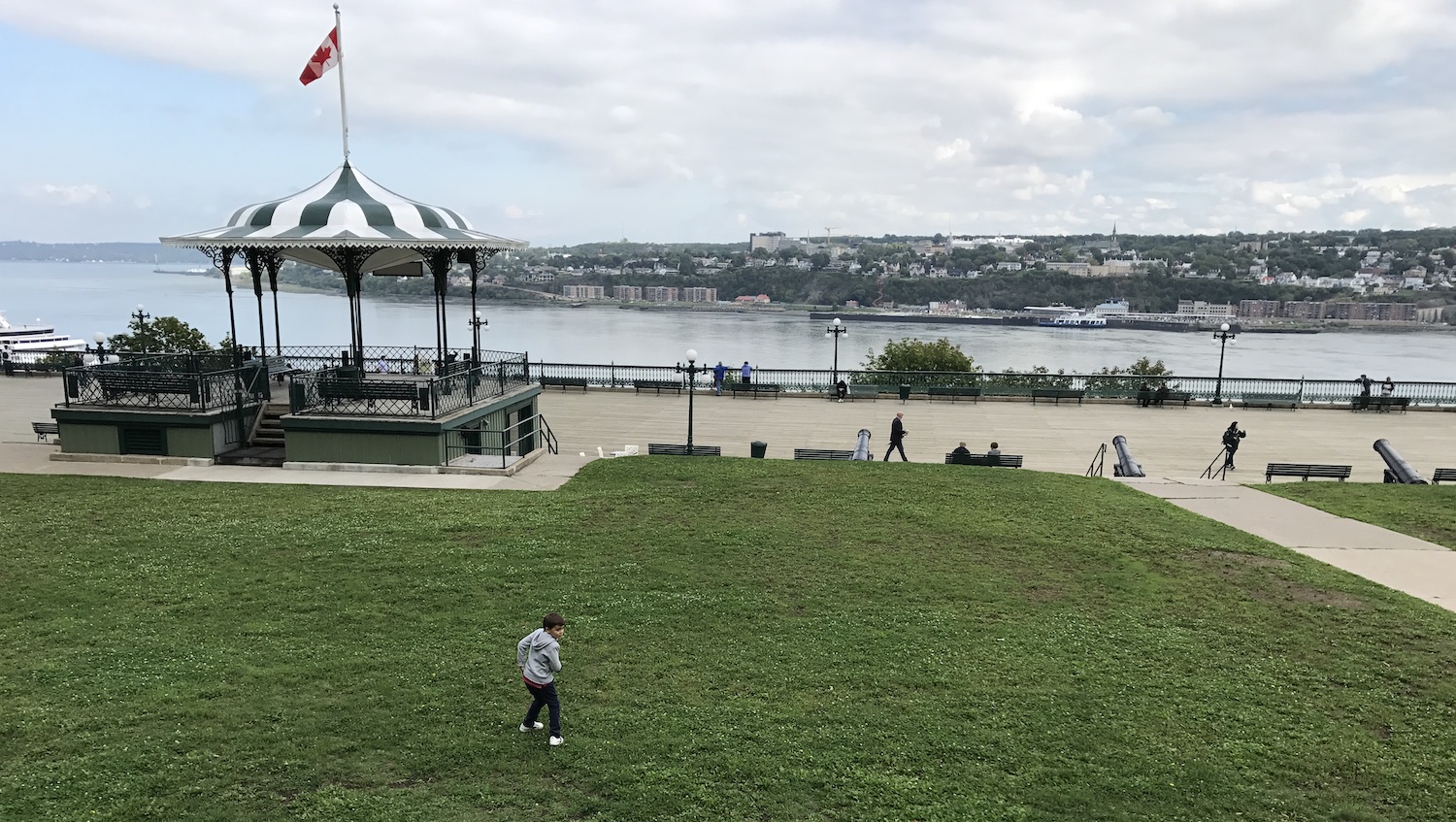 Vista de la Terrace Dufferin Quebec